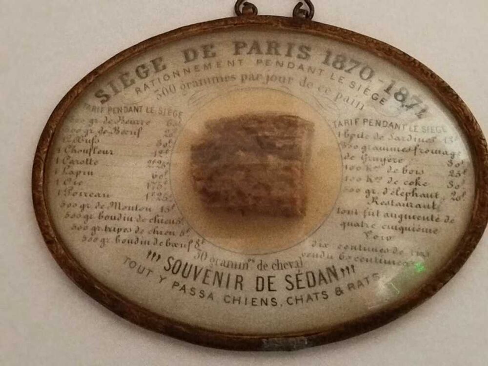 M&eacute;daillon Historique Si&egrave;ge de Paris 1870-1871 