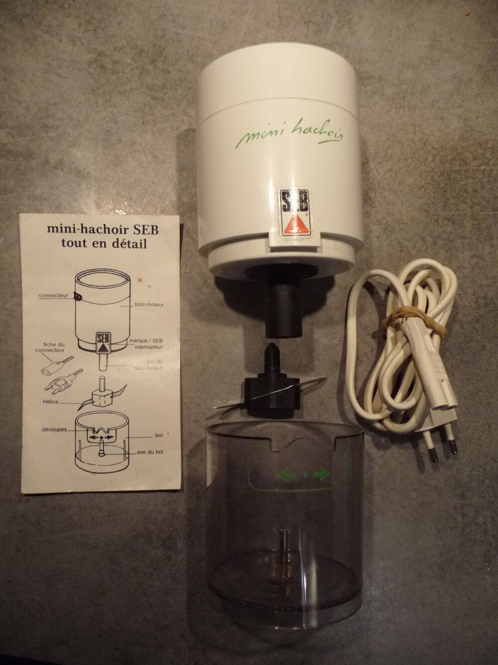 Mini hachoir SEB Electroménager