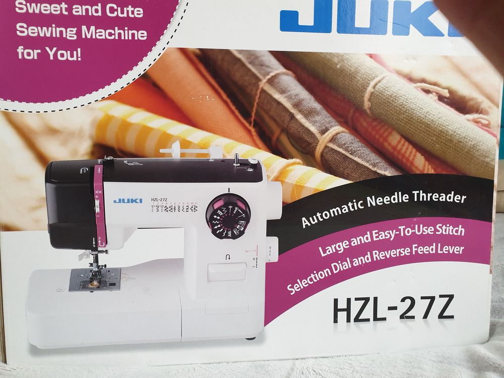 machine &agrave; coudre JUKI HZL-27Z neuve Electromnager