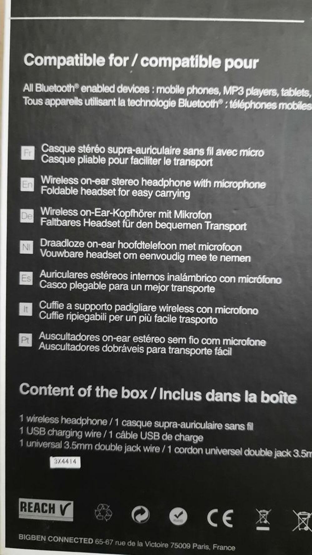 Casque St&eacute;r&eacute;o Audio et hifi