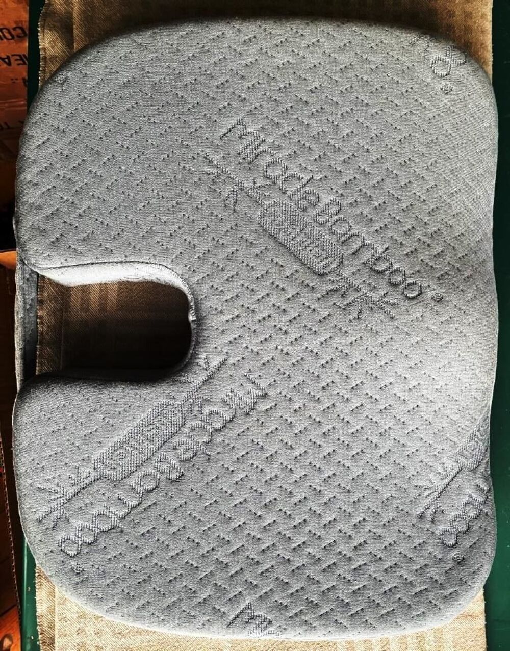 Coussin Assise Ergonomique 45x36 cm Miracle Bambou D�coration