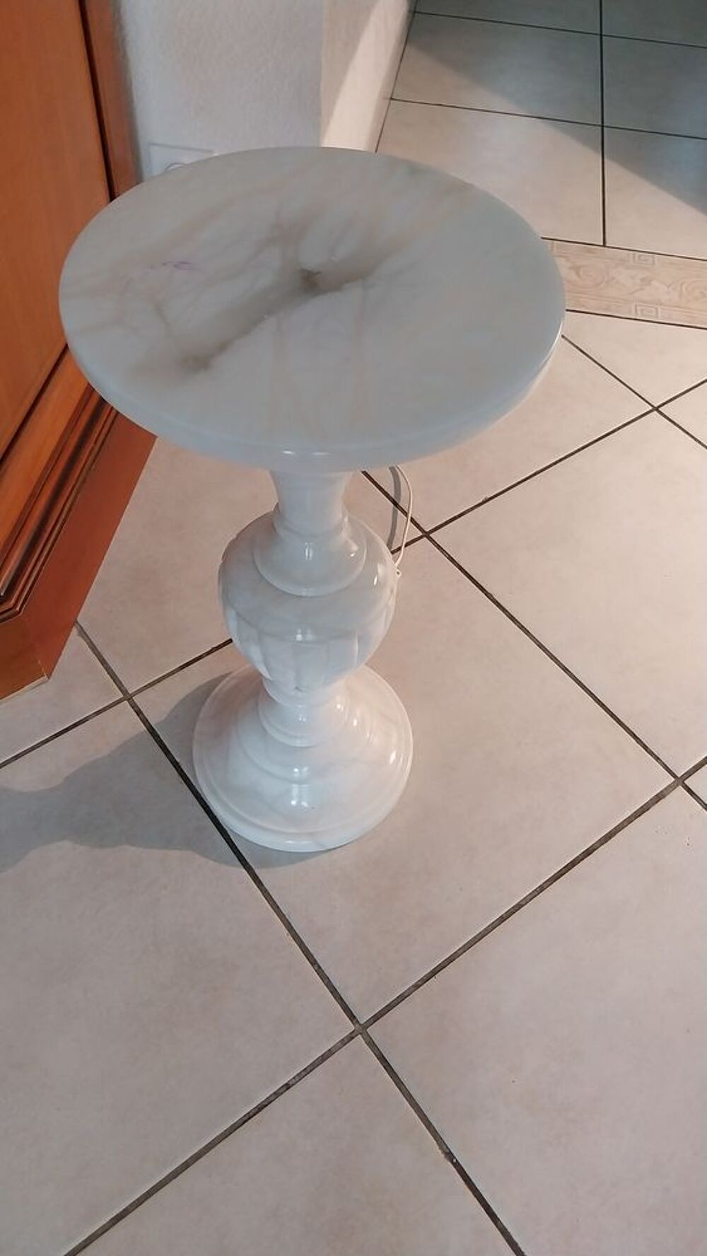 SELLETTE ALBATRE peu faire lampe
Meubles