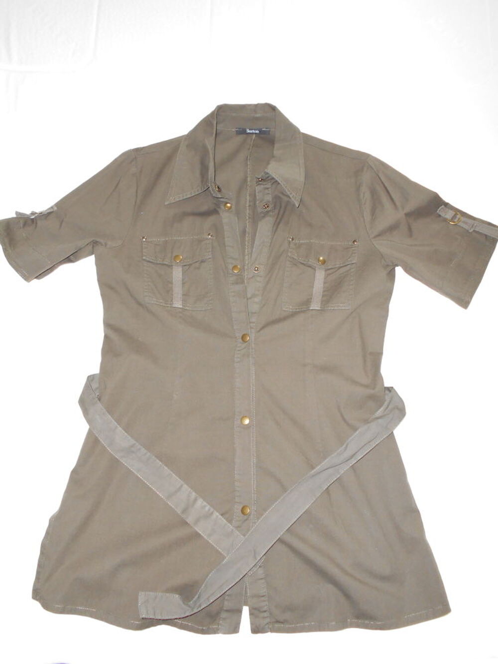 Tunique Kaki avec ceinture Taille 40 Vêtements