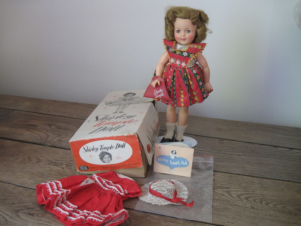 Poup&eacute;e ancienne Shirley Temple Doll Ideal 