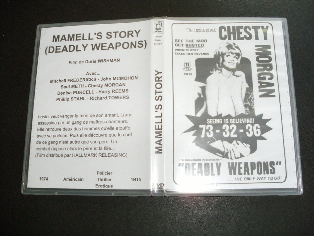 Rare film : La poitrine diabolique DVD et blu-ray