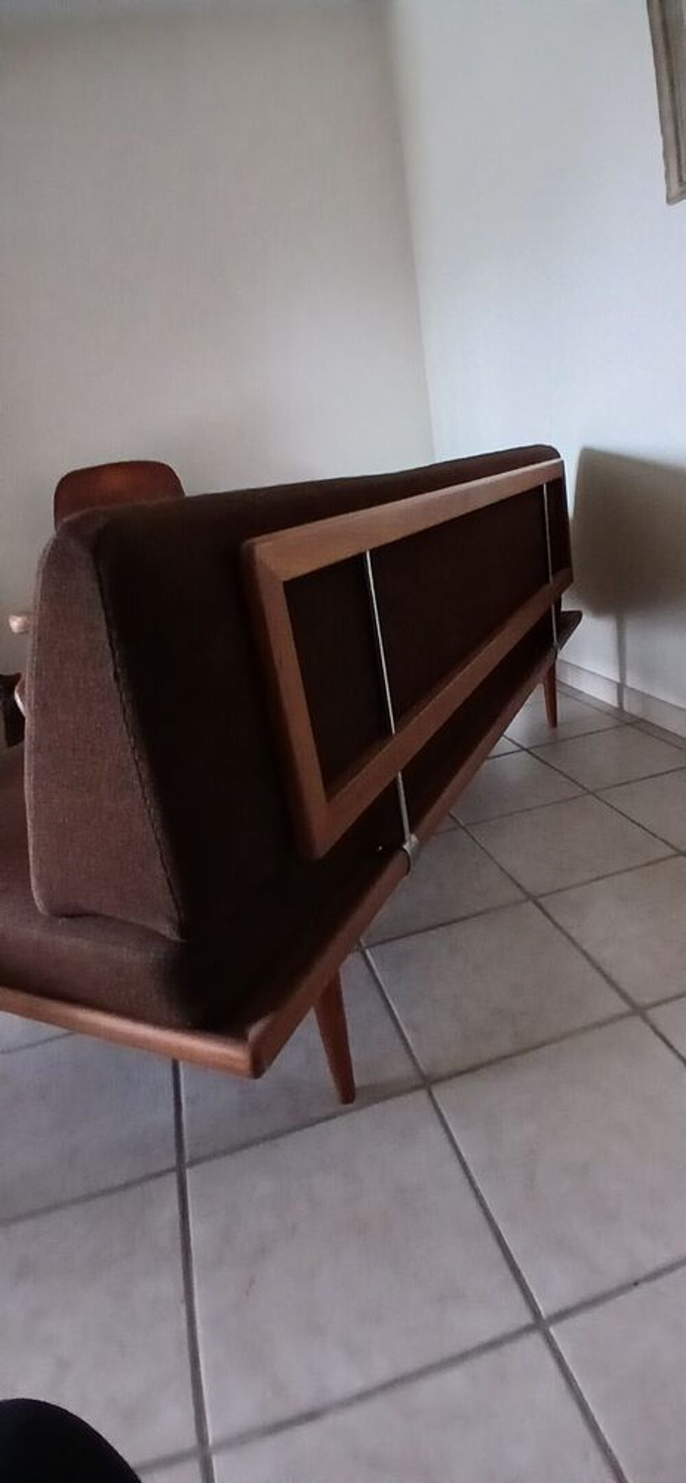 Banquette vintage, designers HVIDT et NIELSEN 