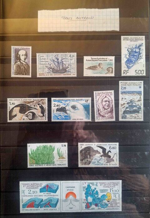 S�rie de timbres de collection des Terres Australes 50 Gap (05)
