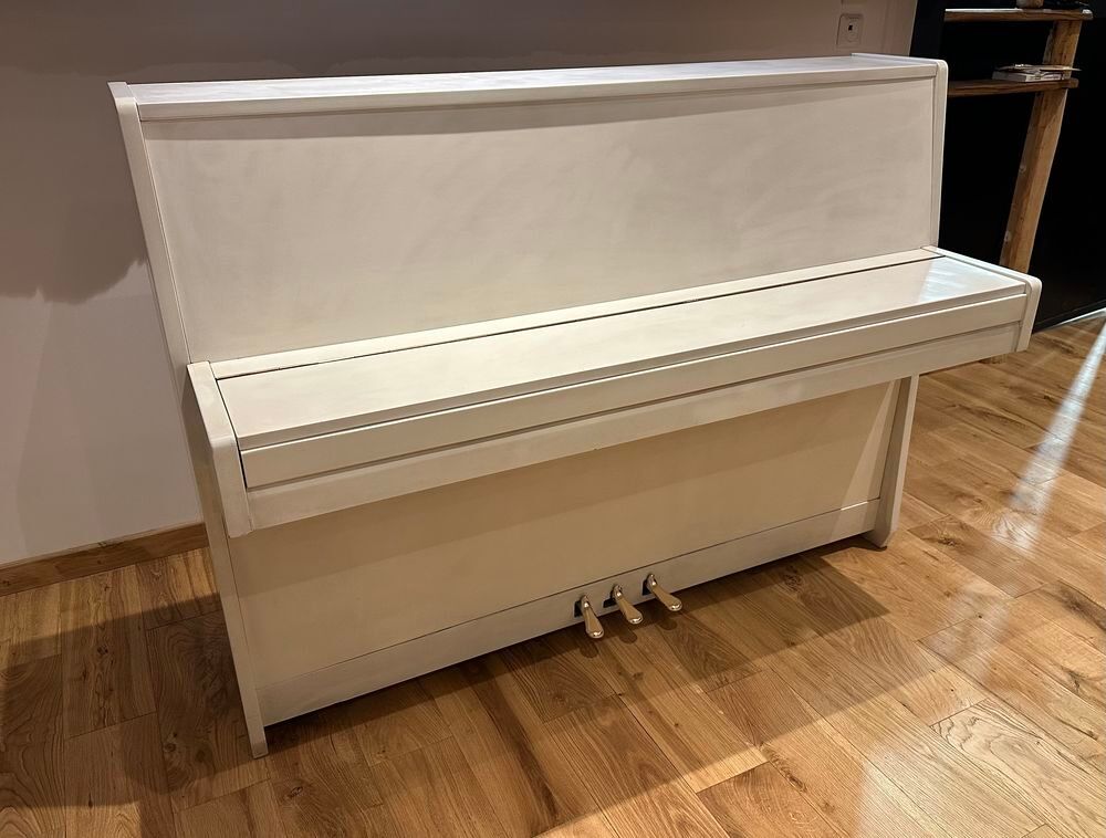 Piano droit blanc + transport offert Instruments de musique