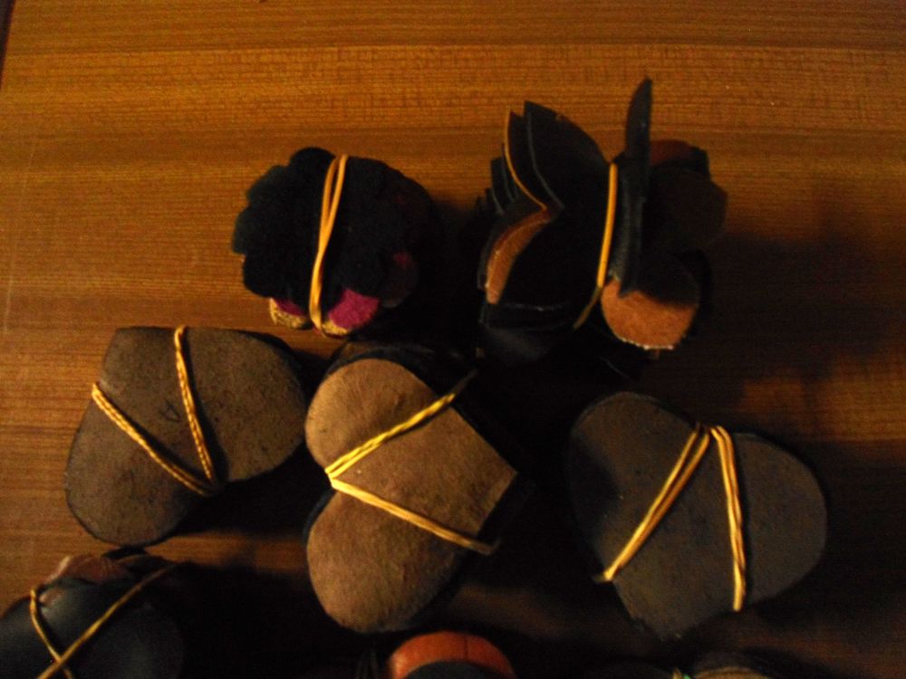  lot de divers straffe cuir et tissu Maroquinerie