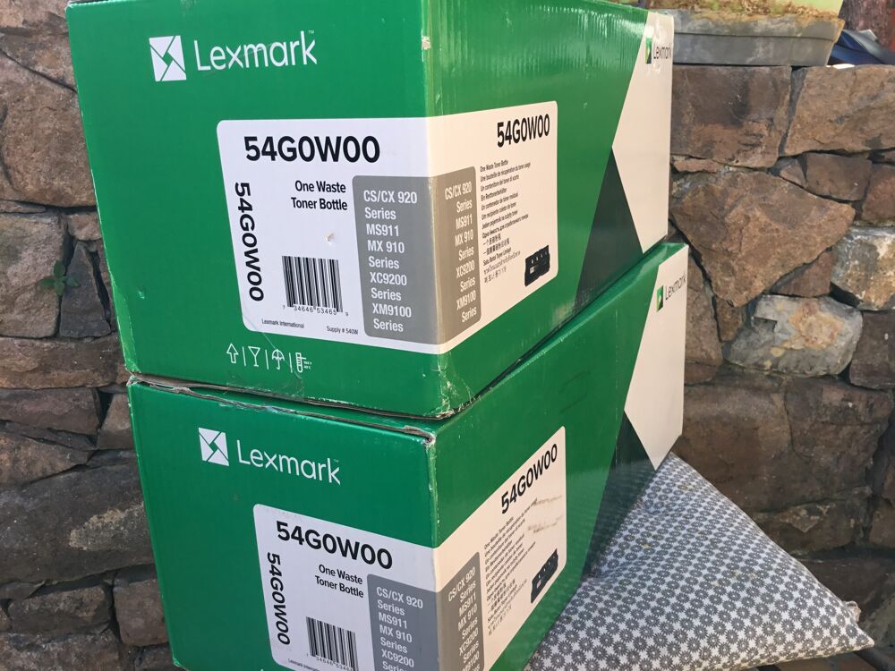 Lexmark 54G0W00 Cartouche de toner 2pi&egrave;ce[s] Original Matériel informatique