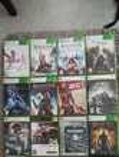 Lot de 19 jeux Xbox 360 Consoles et jeux vidéos