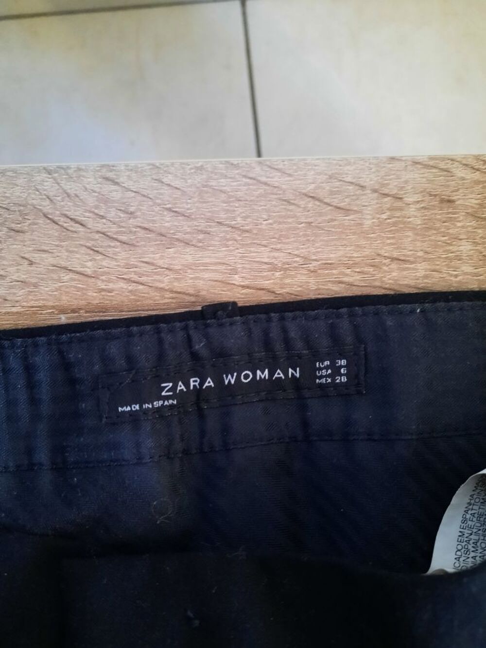 pantalon tailleur zara femme Vêtements