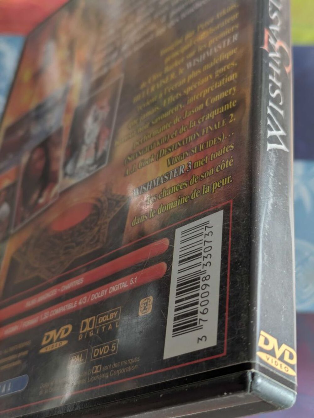 dvd whishmaster DVD et blu-ray
