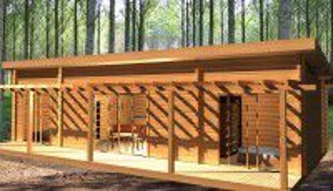 Chalet de Jardin en 80 mm ! 57 m² Intérieur Nice (06)
