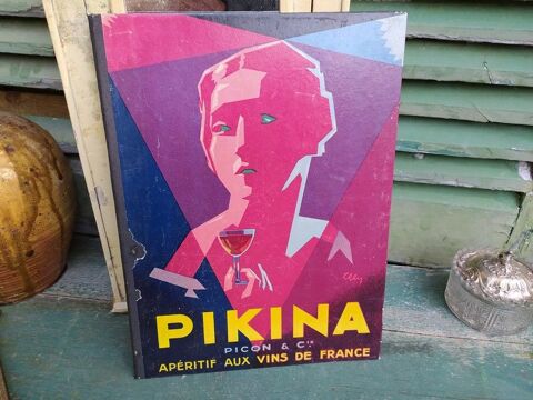 Porte Menu Publicitaire Pikina Picon 1920 Ap�ritif Bistro 60 Loches (37)