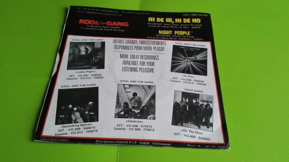 KOOL THE GANG CD et vinyles