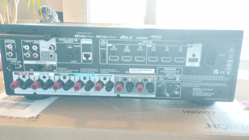 Denon AVR X1800H Audio et hifi