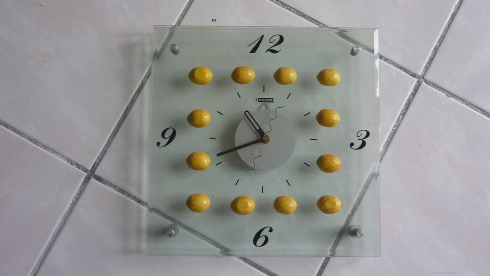 Pendule "Citron" Décoration