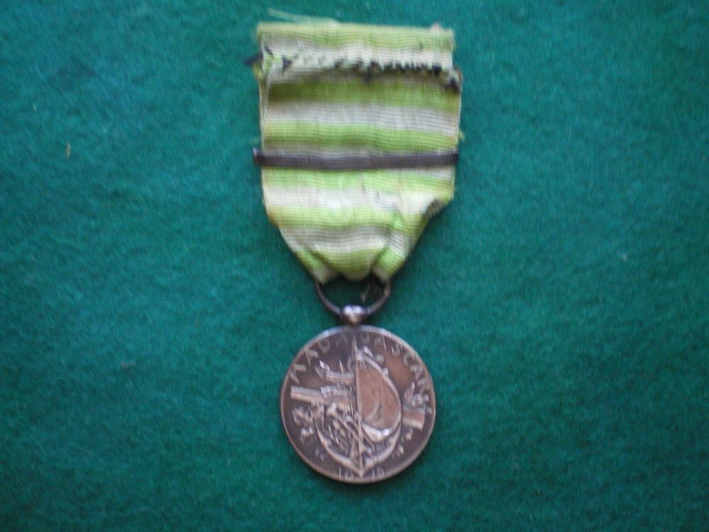 M&eacute;daille de Madagascar - 2&deg; Exp&eacute;dition 1895. 