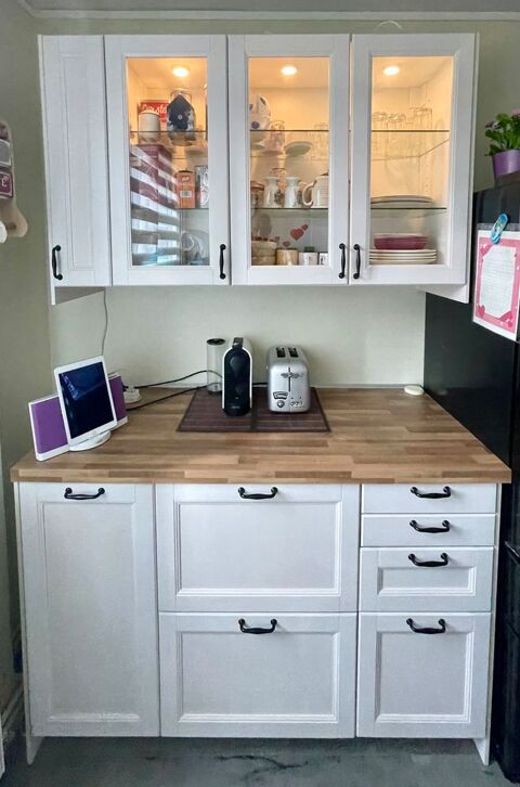 CUISINE IKEA METOD FINITION LAXARBY BLANC 650 Rouen (76)