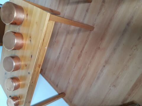une s�rie de 5 casseroles en cuivre 70 Montbrison (42)