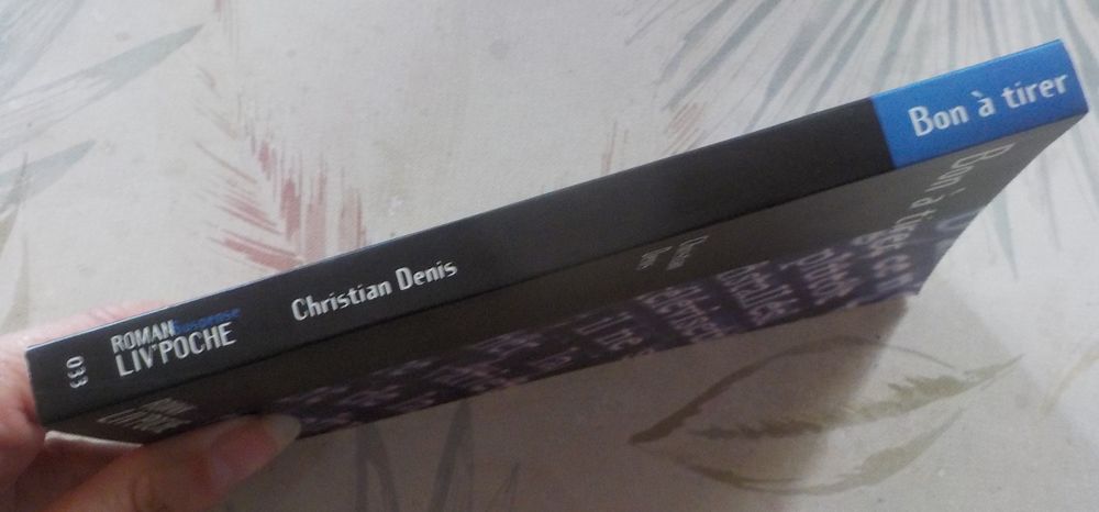 BON A TIRER de Christian DENIS Ed. Liv'Poche Suspense Livres et BD