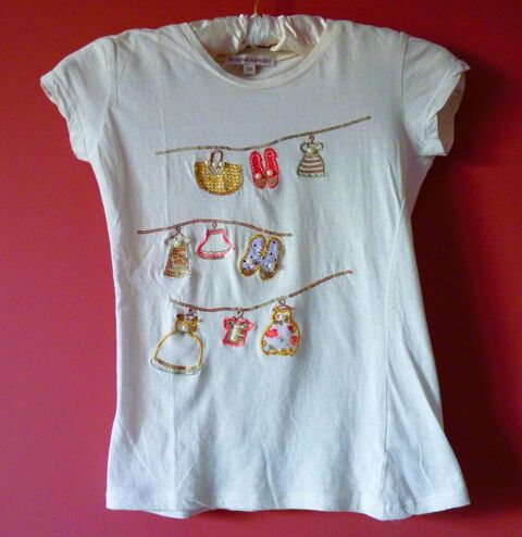 t-shirt best mountain 10 ans fille Neuf blanc 15 Brienne-le-Chteau (10)