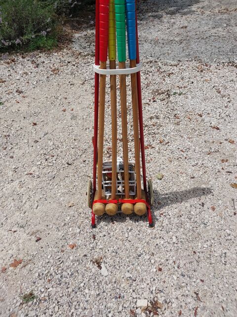 Jeu de croquet ancien 20 Cahors (46)