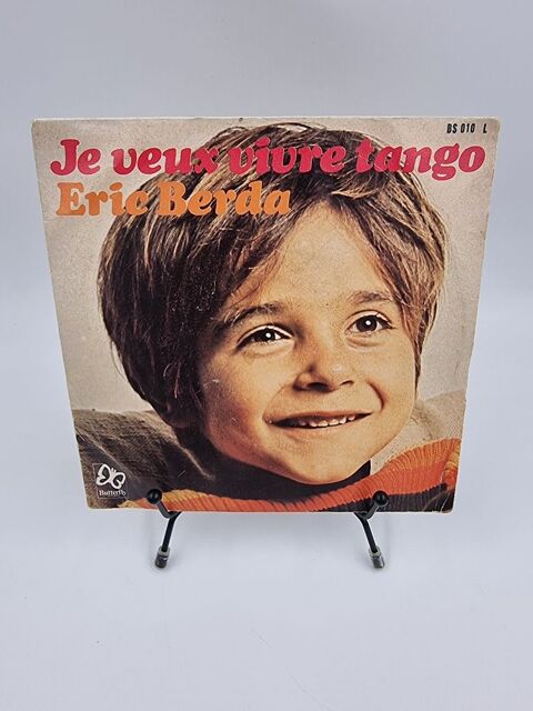 Vinyle 45 tours Eric Berda : Je Veux Vivre Tango  3 Vulbens (74)