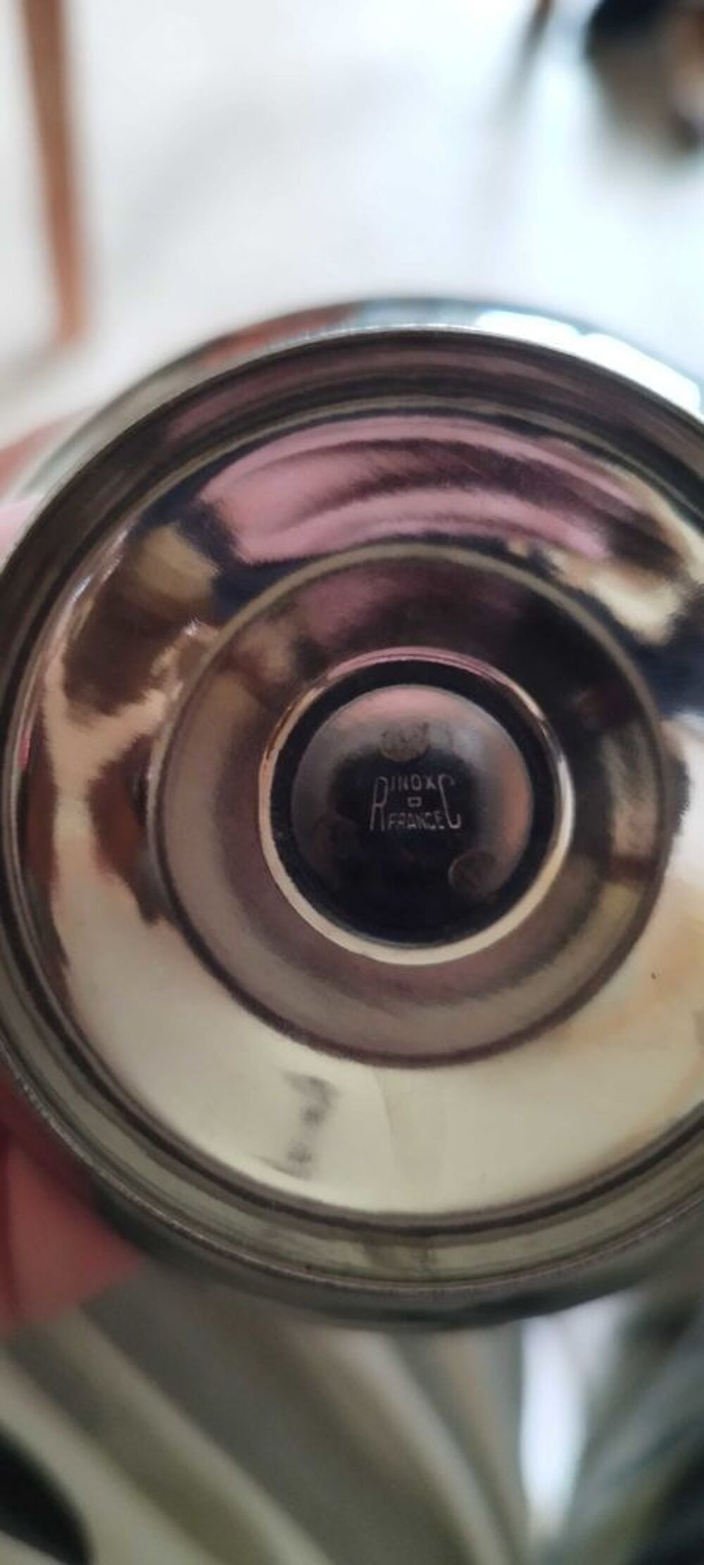 coupe a glace inox vintage 