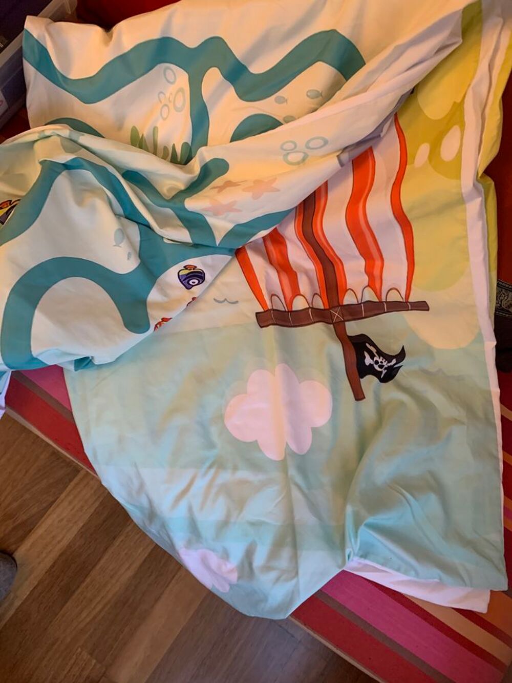 Lit enfant "Pirate" Crazy Shark Mobilier enfants