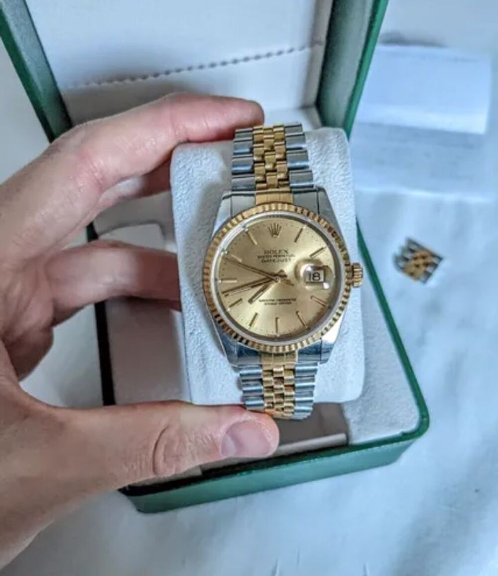 Rolex Datejust or et acier Bijoux et montres
