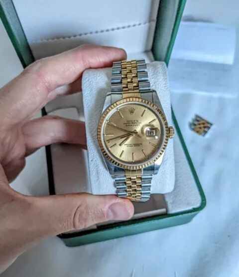 Rolex Datejust or et acier 4900 Bourbonne-les-Bains (52)