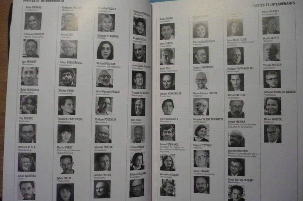 CATALOGUE 29&egrave;me FESTIVAL INTERNATIONALE DU FILM D'HISTOIRE Livres et BD