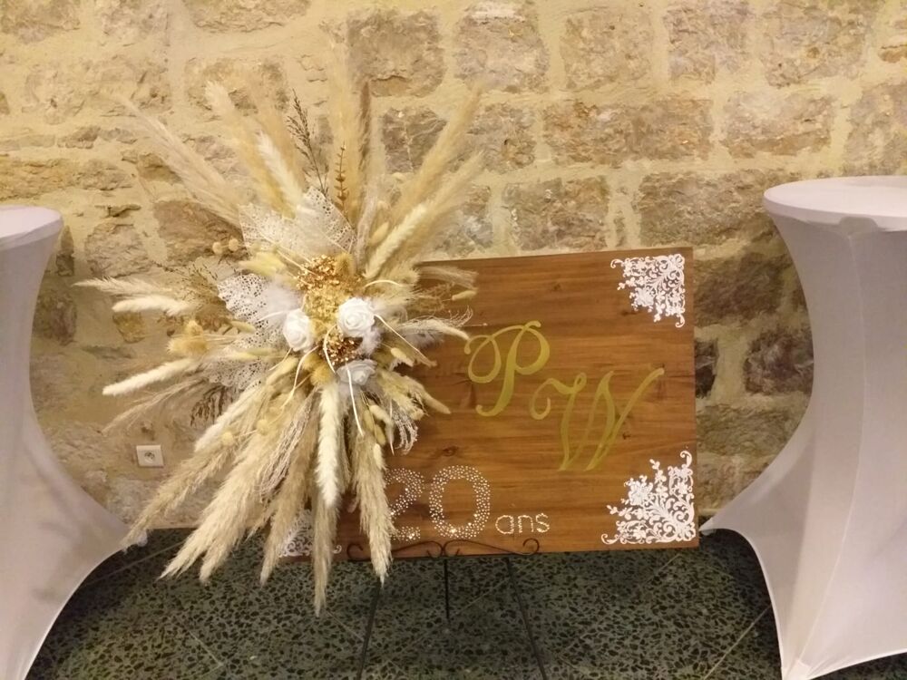 Composition D&eacute;coration de mariage Dcoration
