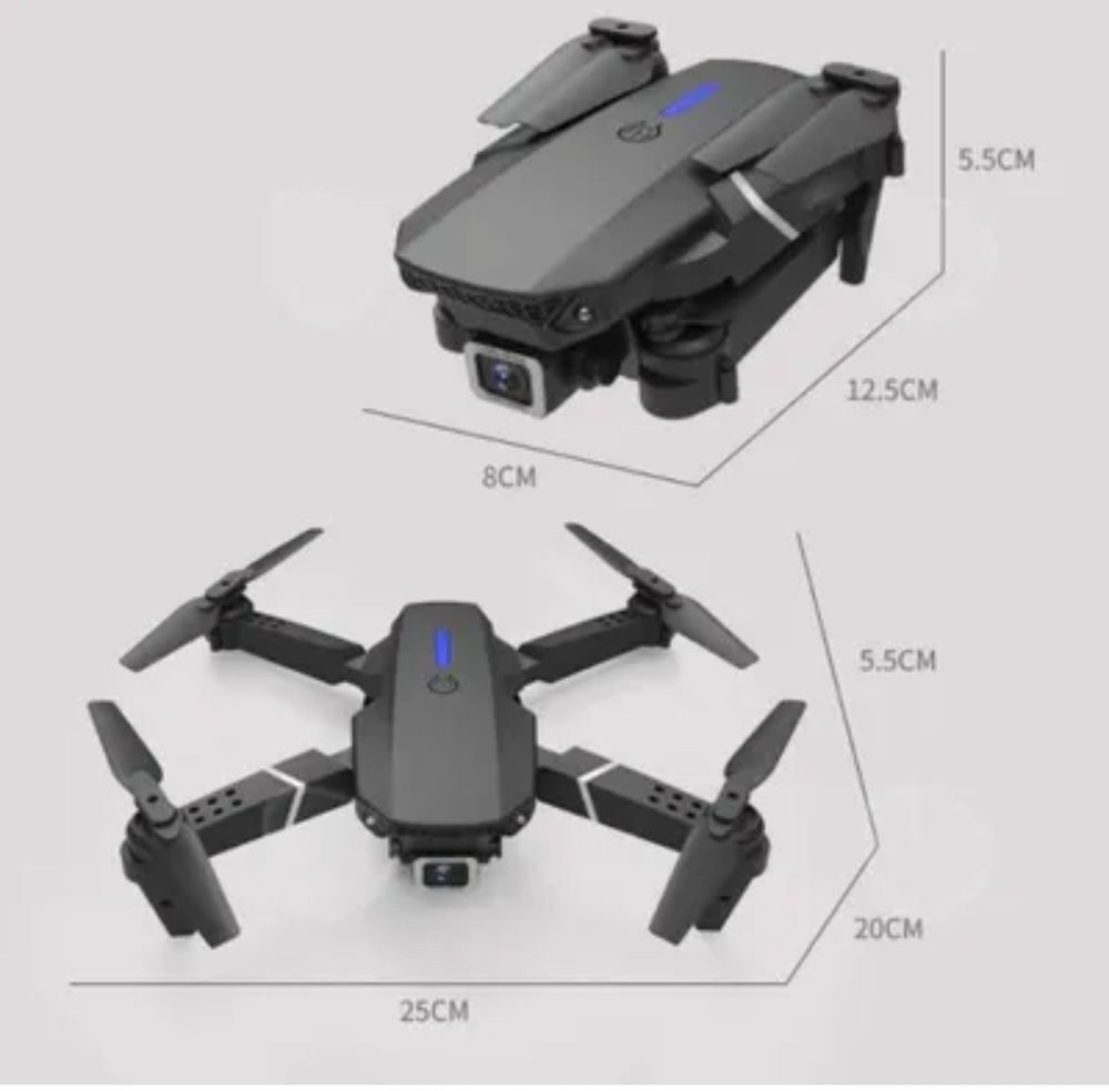 Drone Cam&eacute;ra Noir avec T&eacute;l&eacute;commande Jeux / jouets