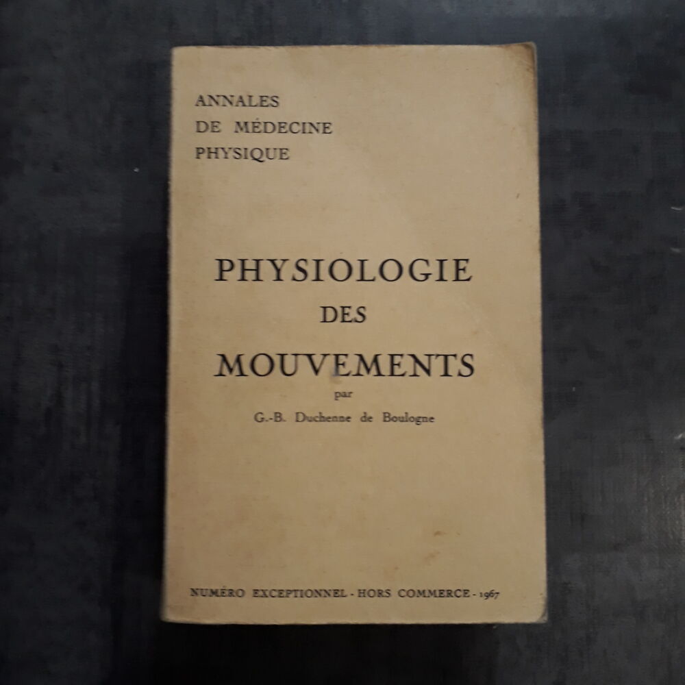 Livre = Physiologie Des Mouvements Num&eacute;ro 457 Livres et BD
