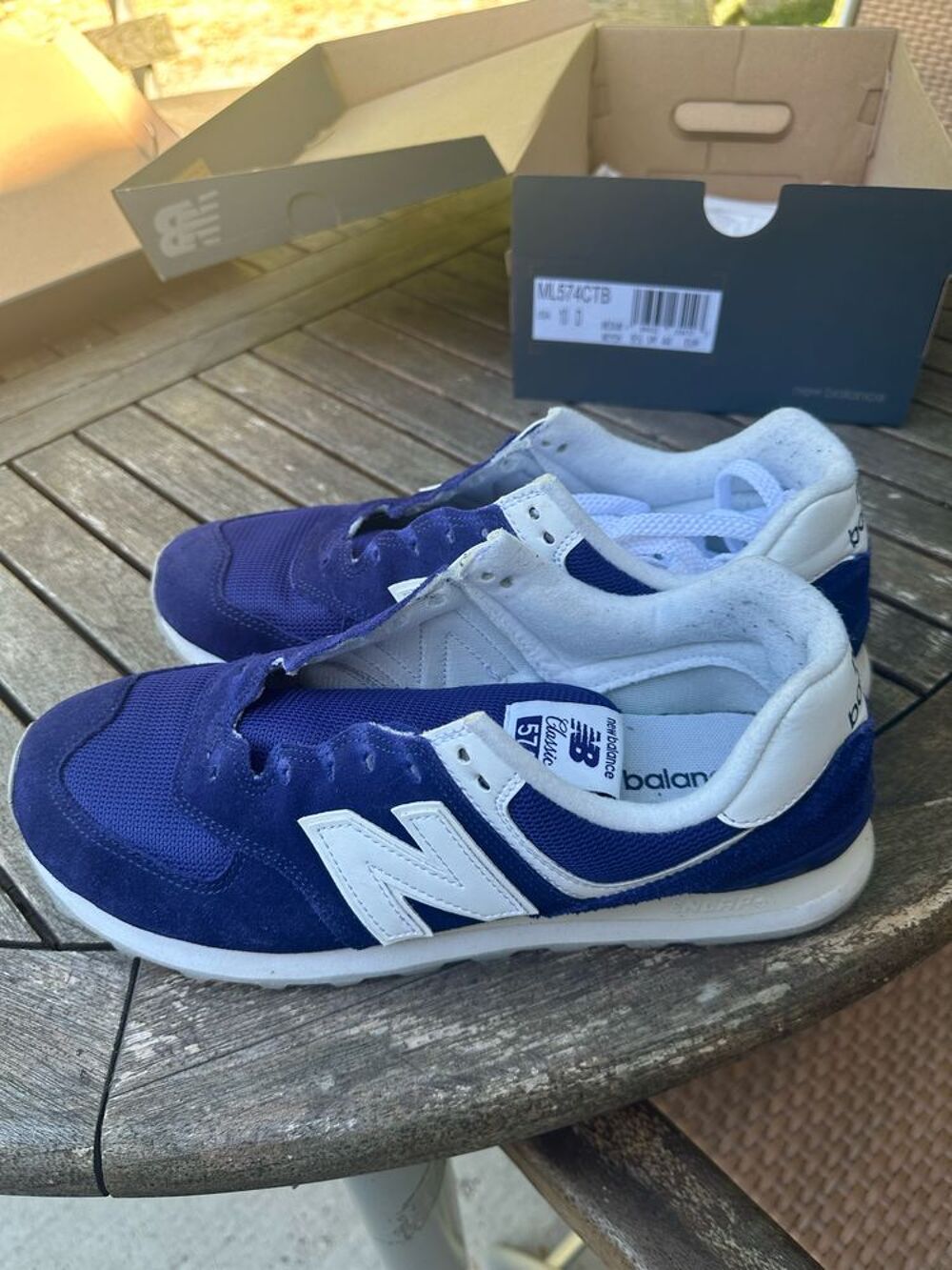 New balance bleu Chaussures