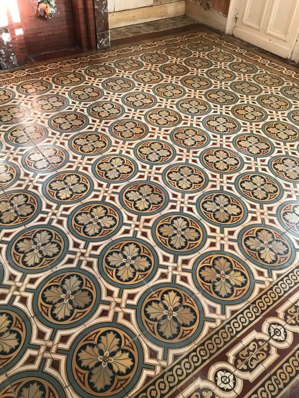 carreaux de ciment d'epoque Décoration