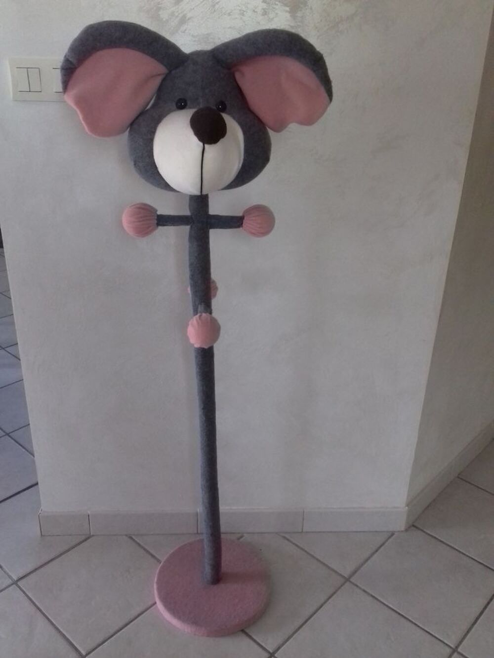 Porte manteaux peluche enfant sur pied Mobilier enfants