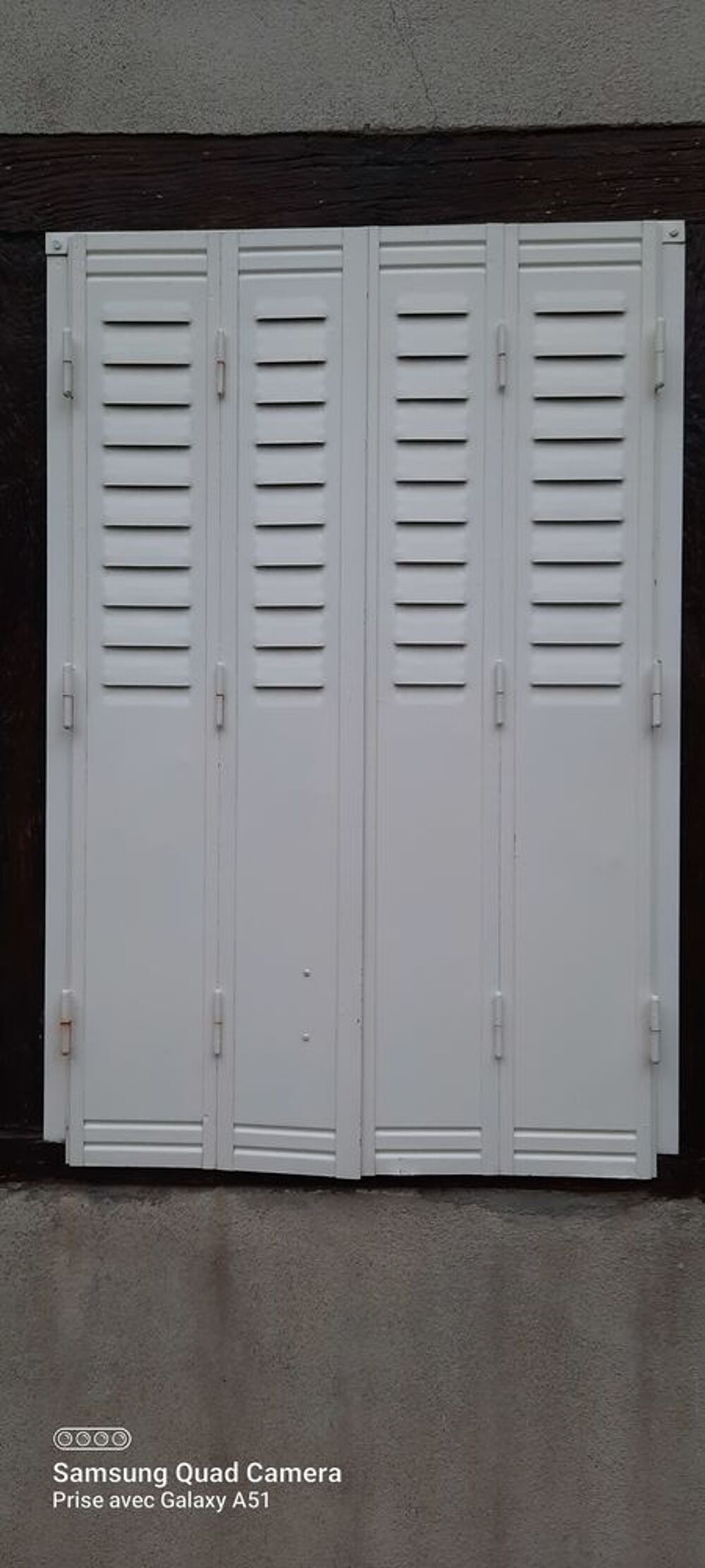 persiennes m&eacute;talliques Bricolage