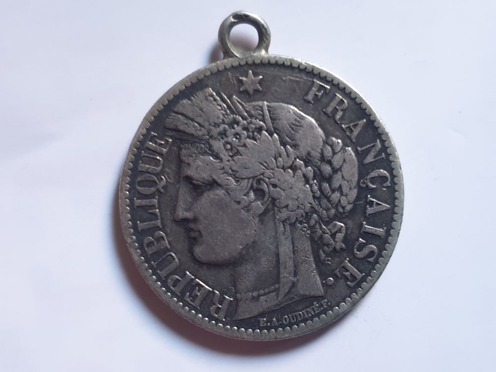 Pi&egrave;ce de 2 francs C&eacute;r&egrave;s Argent 1887 A 