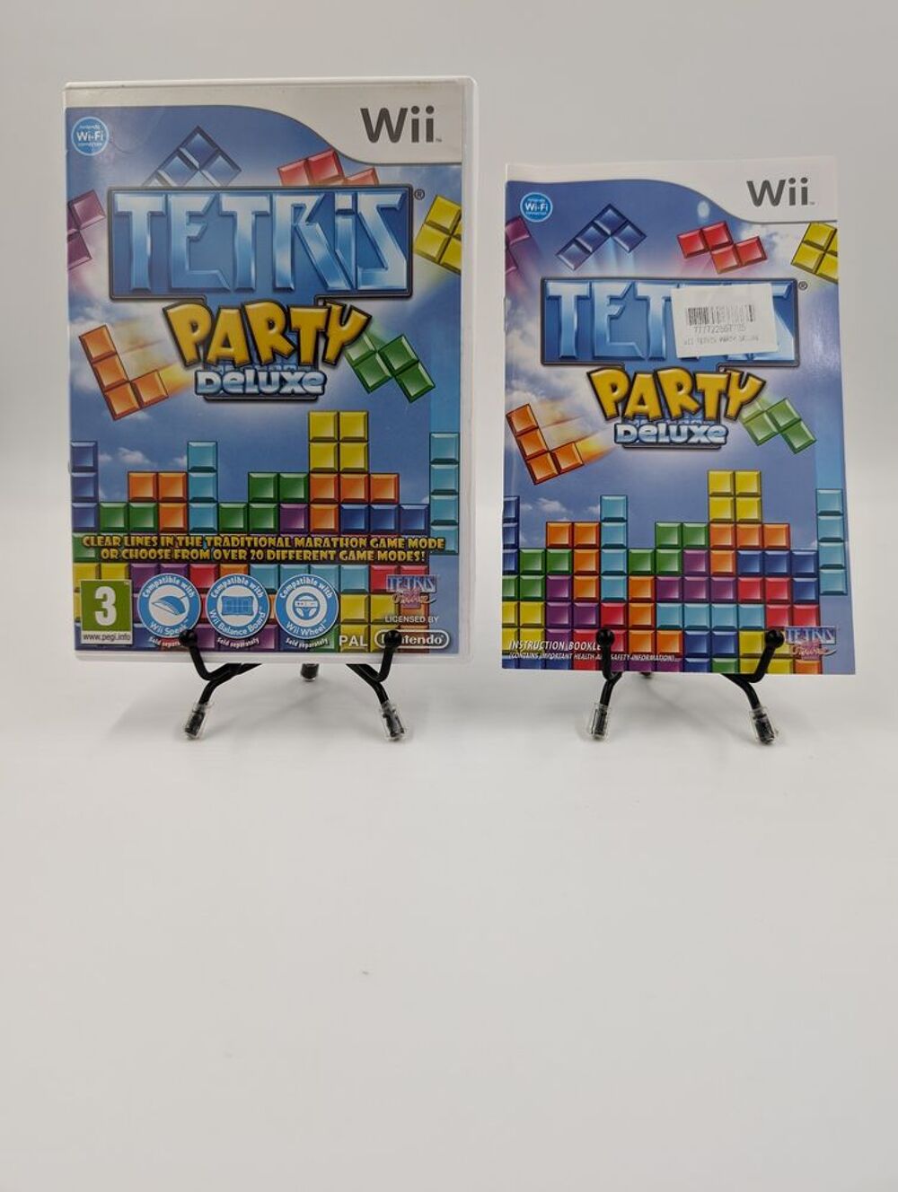 Jeu Nintendo Wii Tetris Party Deluxe en boite, complet Consoles et jeux vidéos
