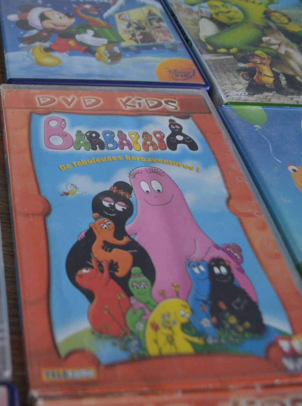 Lot 8 dessins anim&eacute;s DVD DVD et blu-ray