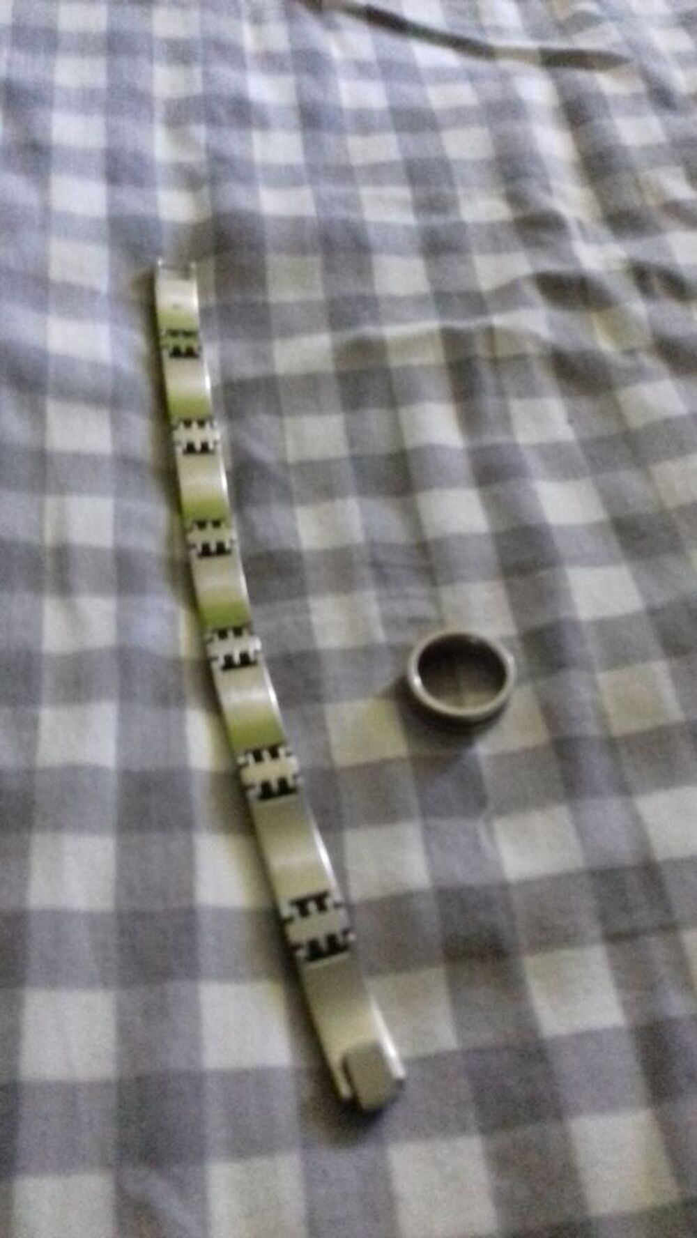  bracelet bague acier Bijoux et montres
