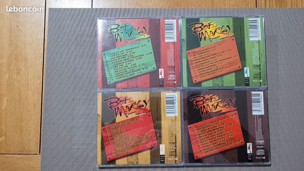 Coffret CD Collection Bob Marley (4) Audio et hifi