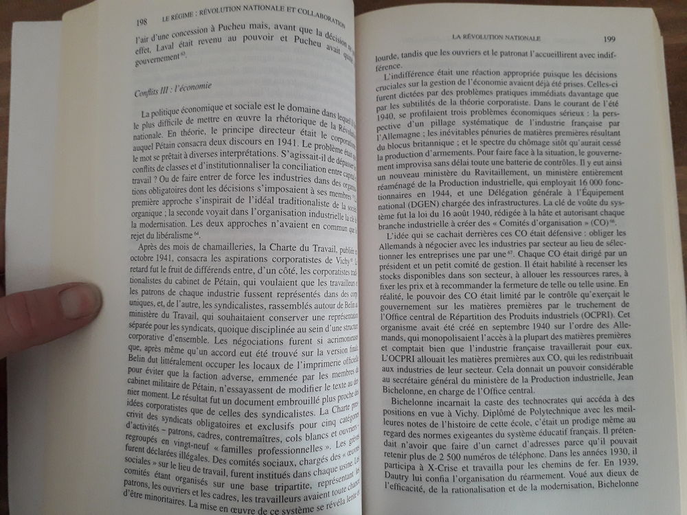 La France sous l'Occupation 1940-1944 Livres et BD