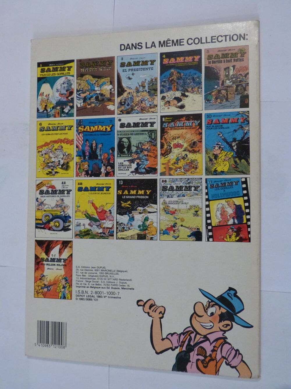 BD - SAMMY N&deg; 17 LES BEBES FLINGUEURS &eacute;dition originale Livres et BD