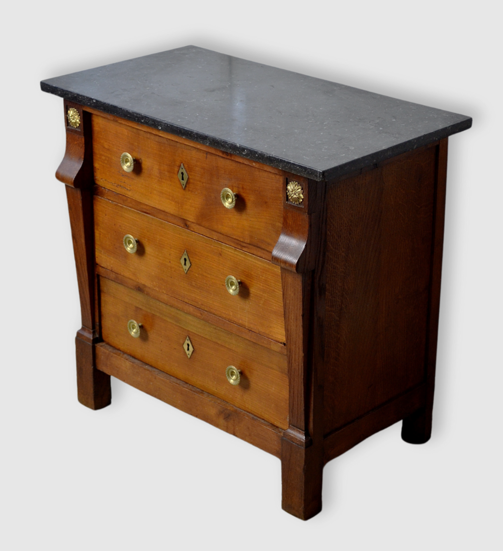Petite commode style Empire 19&egrave;me Meubles