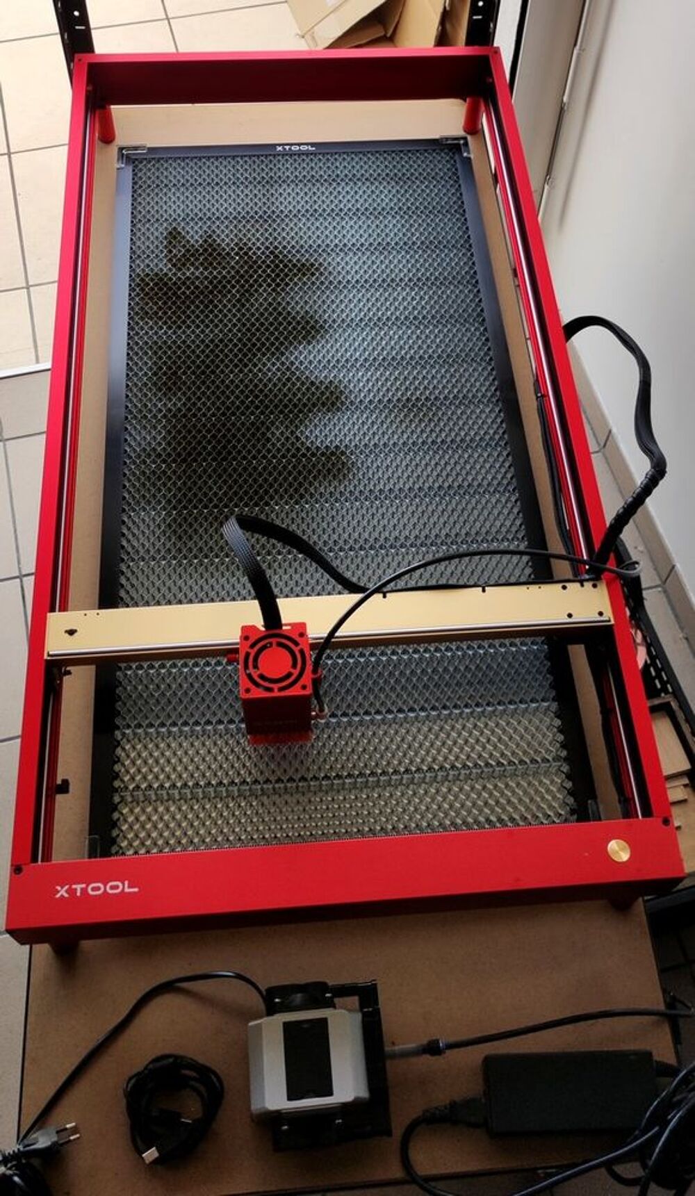 Exceptionnel - Graveur laser XTool D1 Pro 20W tres complet Bricolage